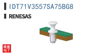 IDT71V3557SA75BG8
